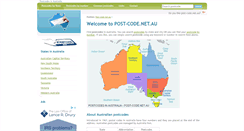 Desktop Screenshot of post-code.net.au